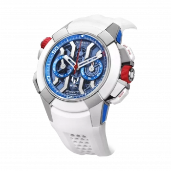 Jacob & Co Epic X Chrono Messi Titane et or blanc