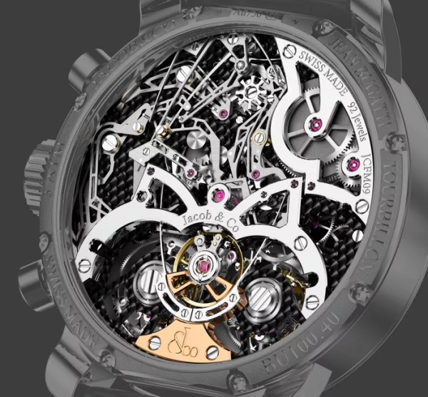 Jacob&Co Jean Bugatti Rose Gold - Image 7