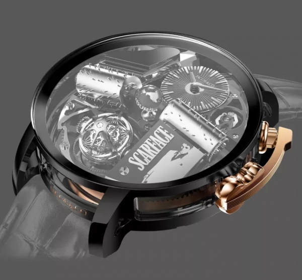 Jacob&Co Opera Scarface Black DLC Titanium - Image 10