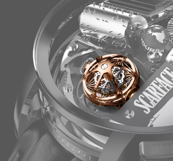 Jacob&Co Opera Scarface Black DLC Titanium - Image 4