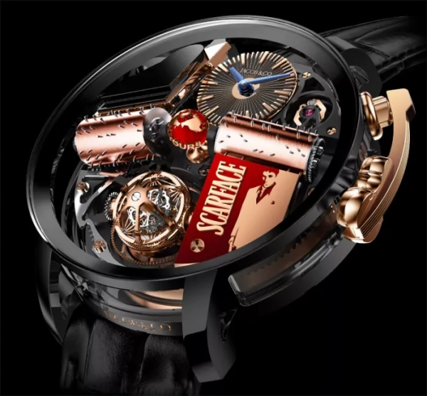 Jacob&Co Opera Scarface Black DLC Titanium - Image 5