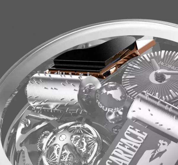 Jacob&Co Opera Scarface Black DLC Titanium - Image 6