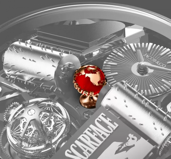 Jacob&Co Opera Scarface Black DLC Titanium - Image 7