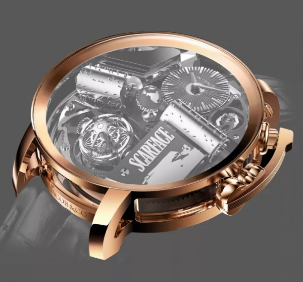 Jacob&Co Opera Scarface Rose Gold - Image 10