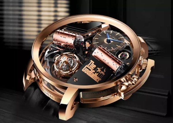 Jacob&Co Opera Godfather Musical Watch Rose Gold