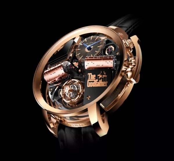 Jacob&Co Opera Godfather Musical Watch Rose Gold - Image 3