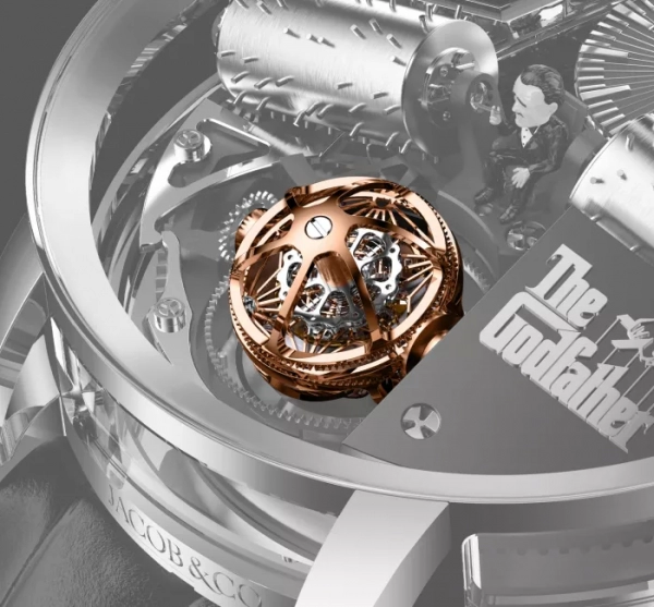 Jacob&Co Opera Godfather Musical Watch Rose Gold - Image 5