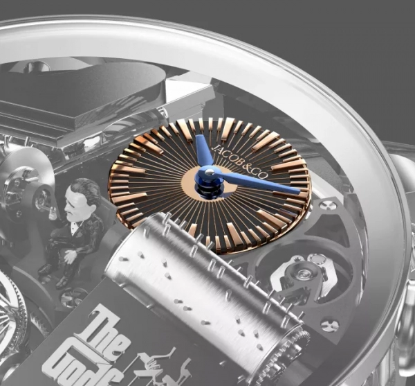 Jacob&Co Opera Godfather Musical Watch Rose Gold - Image 9