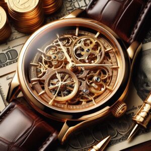 Courvoisier Skeleton Watch