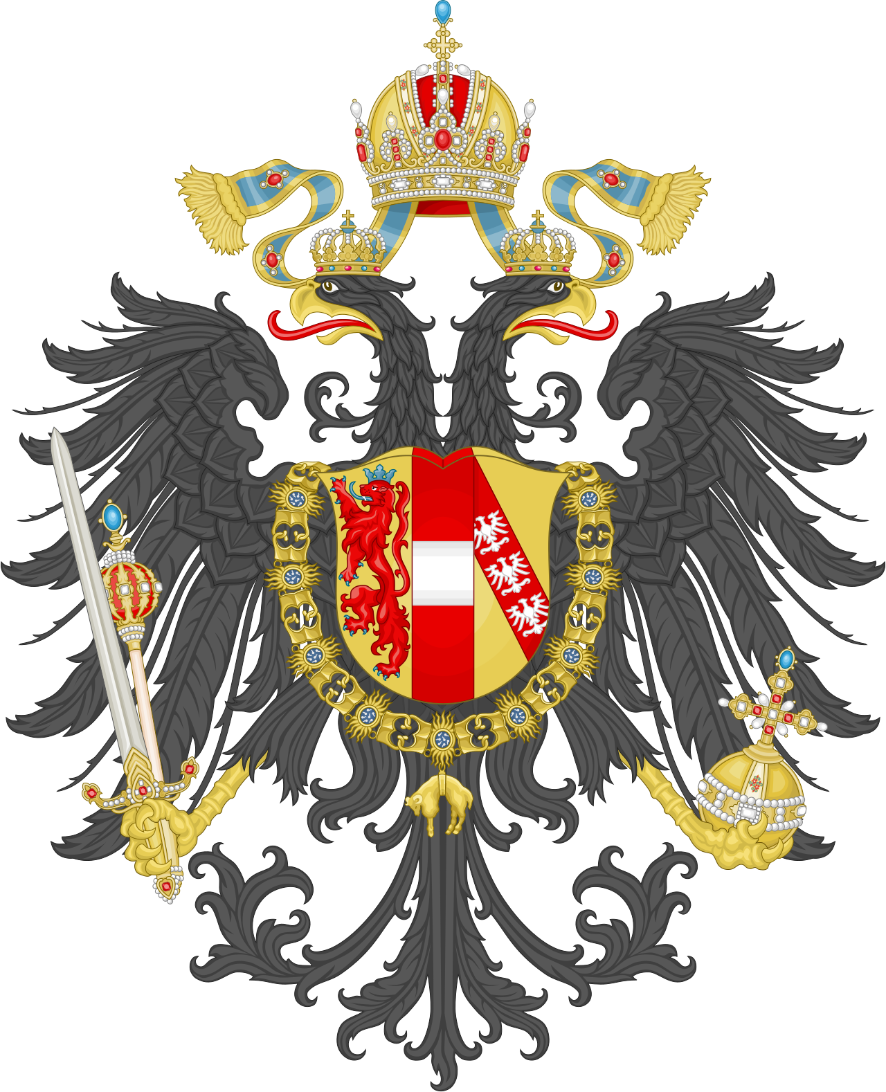 Imperial arms of Austria, House of Habsburg-Lorraine